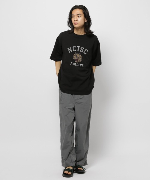 niko and...（ニコアンド）の「アニマルアソート刺しゅうTシャツ（Tシャツ/カットソー・メンズ・ライトグレー/マスタード/オフホワイト/ブルー/ブラック・MEDIUM/LARGE）」の10枚目の写真