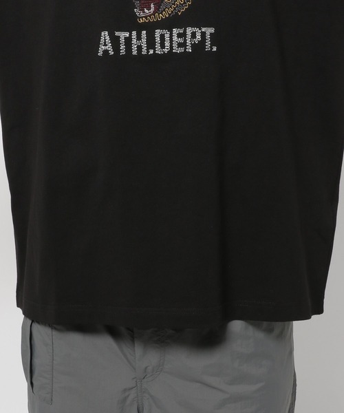 niko and...（ニコアンド）の「アニマルアソート刺しゅうTシャツ（Tシャツ/カットソー・メンズ・ライトグレー/マスタード/オフホワイト/ブルー/ブラック・MEDIUM/LARGE）」の21枚目の写真