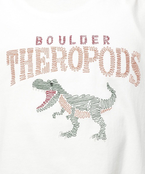 niko and...（ニコアンド）の「アニマルアソート刺しゅうTシャツ（Tシャツ/カットソー・メンズ・ライトグレー/マスタード/オフホワイト/ブルー/ブラック・MEDIUM/LARGE）」の19枚目の写真