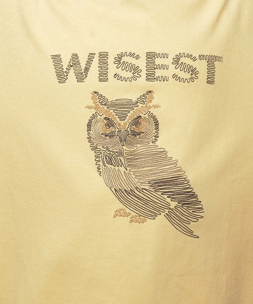 niko and...（ニコアンド）の「アニマルアソート刺しゅうTシャツ（Tシャツ/カットソー・メンズ・ライトグレー/マスタード/オフホワイト/ブルー/ブラック・MEDIUM/LARGE）」の16枚目の写真