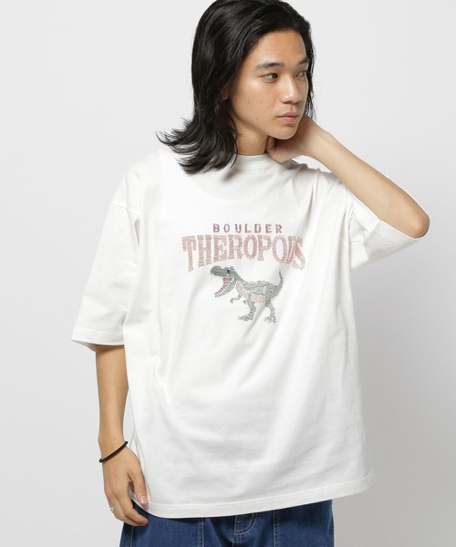 セール】アニマルアソート刺しゅうTシャツ（Tシャツ/カットソー