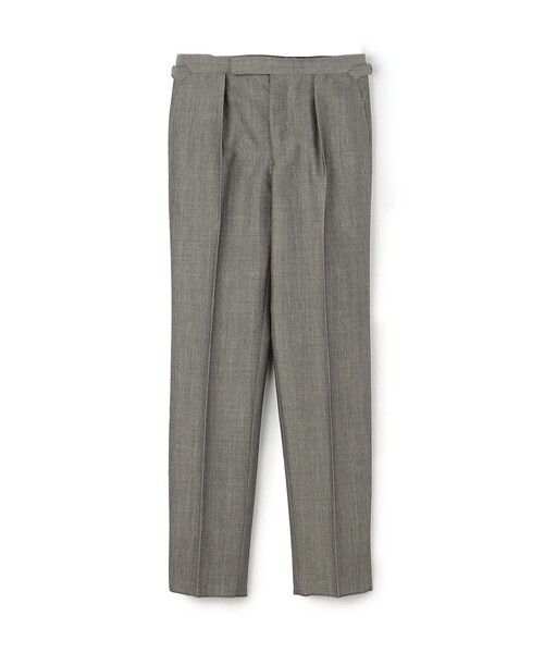 TOMORROWLAND (トゥモローランド)の「FUMIYA HIRONO THE TROUSERS REGENT ウールモヘヤ 1プリーツトラウザーズ(スラックス・メンズ・グレー・36)」の1枚目の写真
