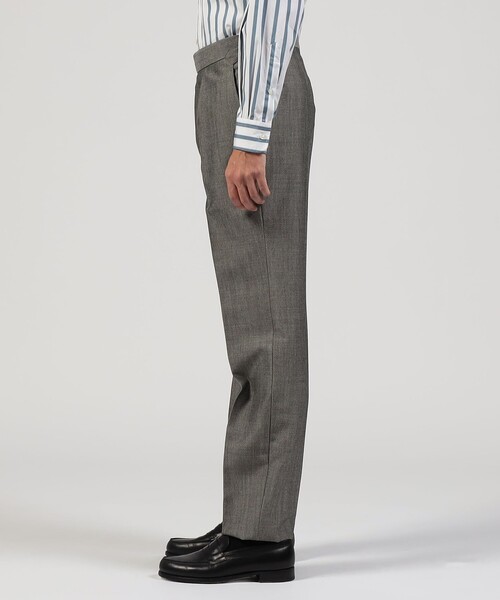 TOMORROWLAND (トゥモローランド)の「FUMIYA HIRONO THE TROUSERS REGENT ウールモヘヤ 1プリーツトラウザーズ(スラックス・メンズ・グレー・36)」の4枚目の写真