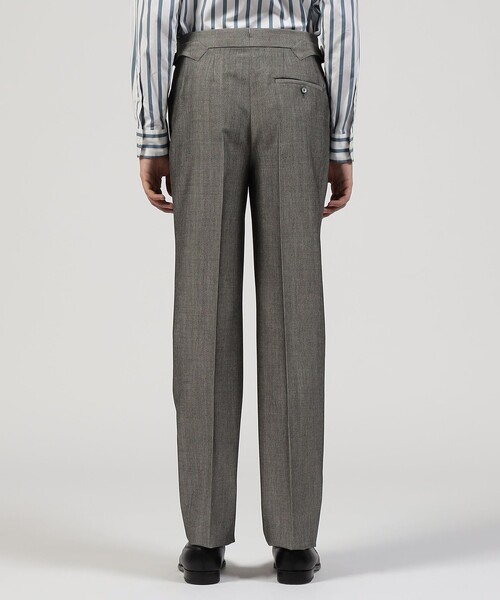 TOMORROWLAND (トゥモローランド)の「FUMIYA HIRONO THE TROUSERS REGENT ウールモヘヤ 1プリーツトラウザーズ(スラックス・メンズ・グレー・36)」の5枚目の写真