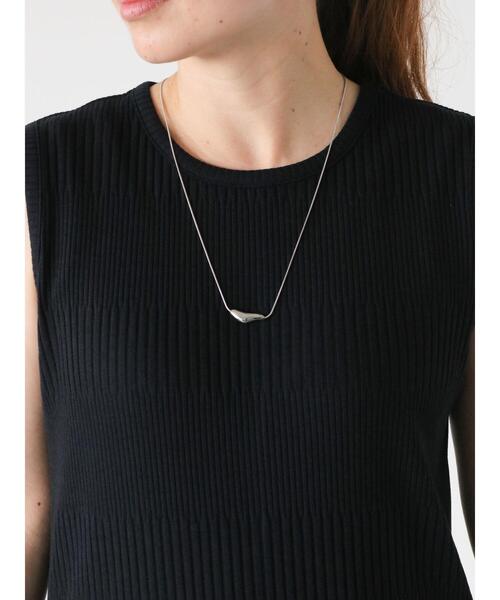 Lugnoncure（ルノンキュール）の「ランダムリブカットワンピース（ワンピース・レディース・ベージュ/チャコールグレー/ブラック・F）」の10枚目の写真