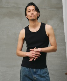 paradigm（パラダイム）の「【paradigm】コットンリブユーティリティタンクトップ（タンクトップ）」