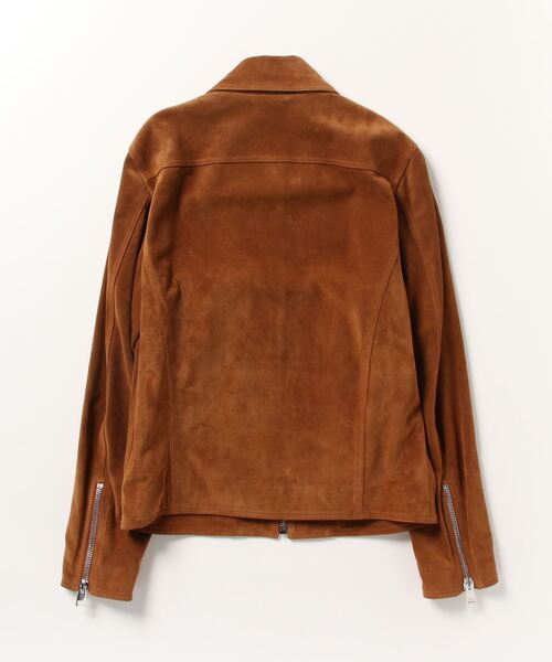 NANO universe（ナノユニバース）の「レザージャケット（その他アウター・メンズ・キャメル・M）」の3枚目の写真