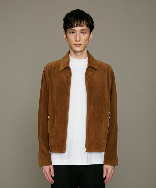 NANO universe（ナノユニバース）の「レザージャケット（その他アウター・メンズ・キャメル・M）」の7枚目の写真
