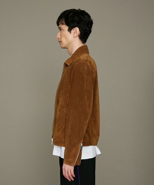 NANO universe（ナノユニバース）の「レザージャケット（その他アウター・メンズ・キャメル・M）」の8枚目の写真