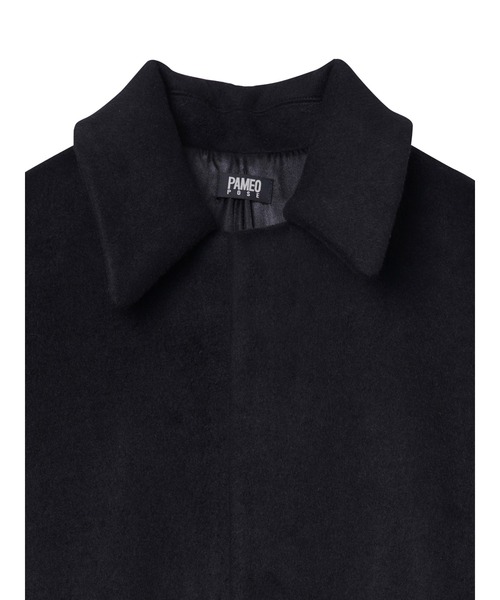 PAMEO POSE（パメオポーズ）の「Shaggy With Ribbon Coat（その他アウター・レディース・ブラック・FREE）」の4枚目の写真