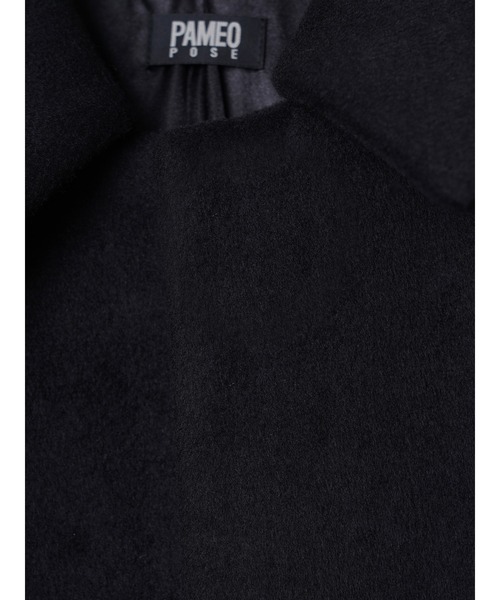 PAMEO POSE（パメオポーズ）の「Shaggy With Ribbon Coat（その他アウター・レディース・ブラック・FREE）」の5枚目の写真