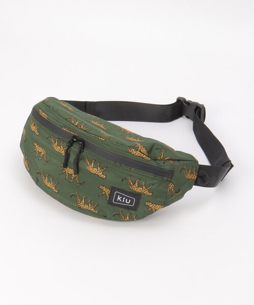 LBC(エルビーシー)の「【撥水/防水】KiU ウォータープルーフボディバッグ(ボディバッグ/ウエストポーチ・レディース・ホワイト/ダークオリーブ/その他1・FREE)」の1枚目の写真