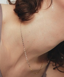 les bonbon】 cross side necklace / クロスサイドネックレス