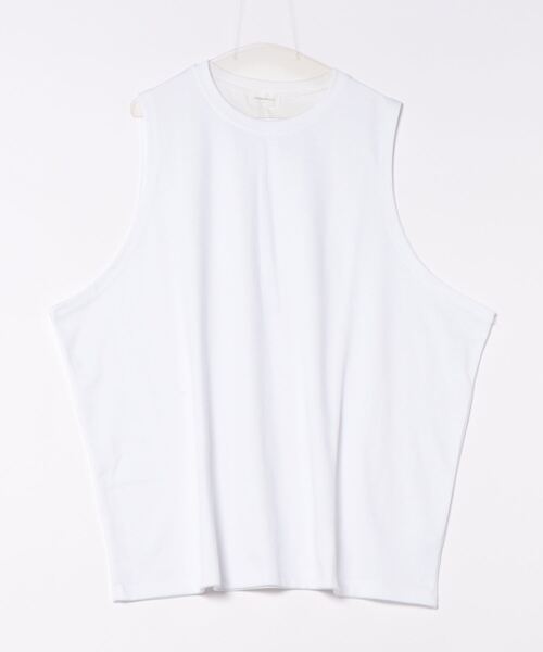 a.p.o.v.(エーピーオービー)の「a.p.o.v. ビッグノースリーブ(タンクトップ・メンズ・ブラック/ホワイト・ONESIZE)」の4枚目の写真