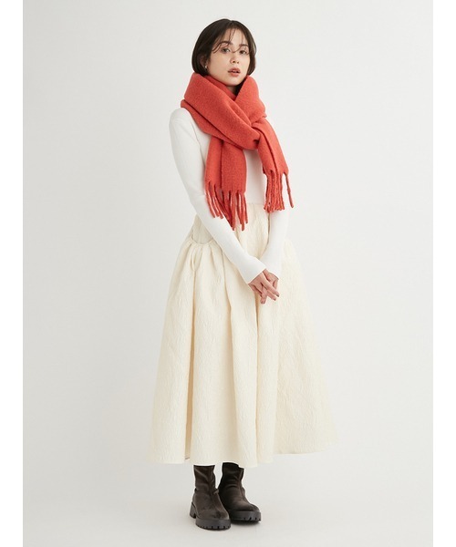 emmi（エミ）の「ブークレーカラーマフラー（ストール/ショール）」 - WEAR