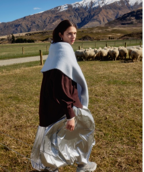 emmi（エミ）の「ブークレーカラーマフラー（ストール/ショール）」 - WEAR