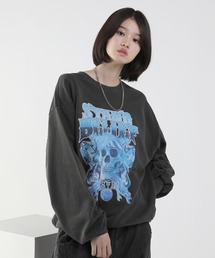 MSG/ピグメント加工スウェットプルオーバー
