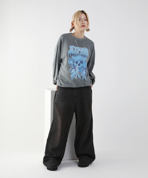 MSG/ピグメント加工スウェットプルオーバー（スウェット）｜MSG