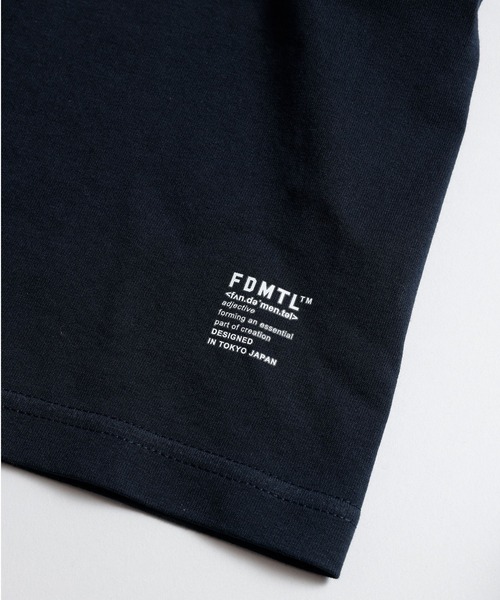FDMTL（ファンダメンタル）の「FDMTL/ファンダメンタル/SQUARE JACQUARD TEE（Tシャツ/カットソー・メンズ・ネイビー/ホワイト・4/3/2）」の8枚目の写真