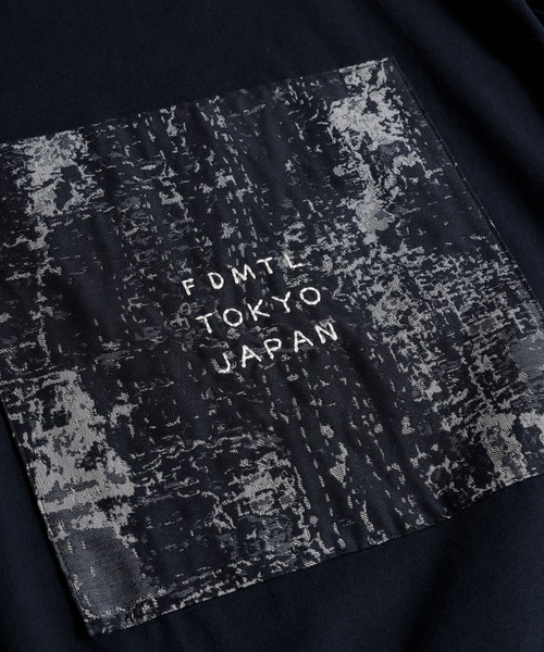 FDMTL（ファンダメンタル）の「FDMTL/ファンダメンタル/SQUARE JACQUARD TEE（Tシャツ/カットソー・メンズ・ネイビー/ホワイト・4/3/2）」の11枚目の写真