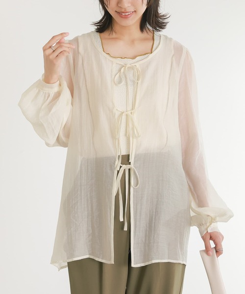 n'OrLABEL（ノアールレーベル）の「『配色メロースクエアタンクトップ』（タンクトップ・レディース・アイボリー/ブラック/パープル/ブラウン・S～Ｍ/3L/L～LL）」の22枚目の写真