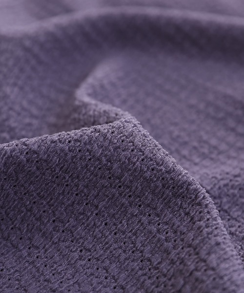 n'OrLABEL（ノアールレーベル）の「『配色メロースクエアタンクトップ』（タンクトップ・レディース・アイボリー/ブラック/パープル/ブラウン・S～Ｍ/3L/L～LL）」の18枚目の写真