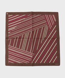 TAKEO KIKUCHI | 柄切り替えプリントハンカチ(ハンカチ/ハンドタオル)