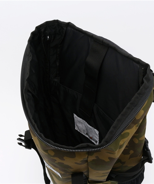 VENCEEXCHANGE（ヴァンスエクスチェンジ）の「YAKPAK ヤックパック フラップ風リュック（バックパック/リュック・メンズ・コーラル/ブラック・FREE）」の9枚目の写真