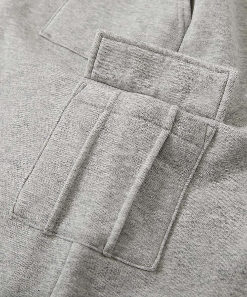 devirock(デビロック)の「ガールズ 裏起毛 パーカー&カーゴスカート セットアップ(セットアップ・キッズ・杢グレー/パープル系5/スミクロ・100cm/110cm/120cm/130cm/140cm/150cm/160cm)」の14枚目の写真