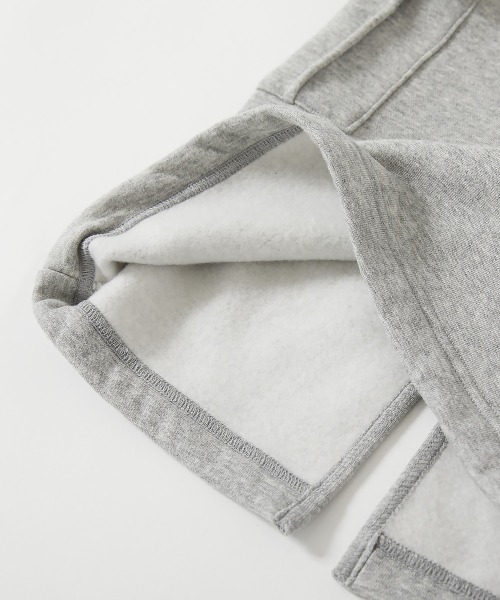 devirock(デビロック)の「ガールズ 裏起毛 パーカー&カーゴスカート セットアップ(セットアップ・キッズ・杢グレー/パープル系5/スミクロ・100cm/110cm/120cm/130cm/140cm/150cm/160cm)」の15枚目の写真