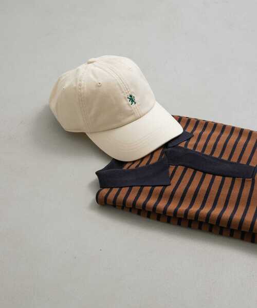 GYMPHLEX(ジムフレックス)の「GYMPHLEX 6PANEL CAP(キャップ・レディース・ネイビー/ライトピンク/アイボリー・FREE)」の4枚目の写真