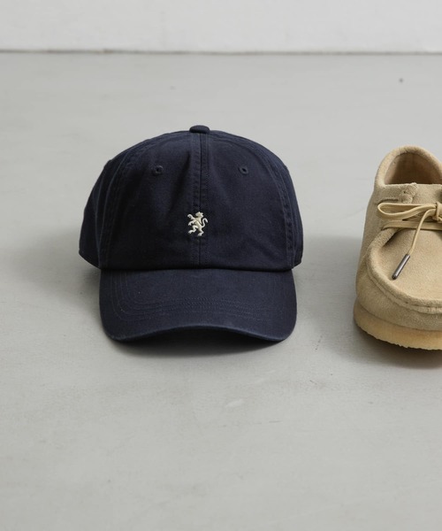 GYMPHLEX(ジムフレックス)の「GYMPHLEX 6PANEL CAP(キャップ・レディース・ネイビー/ライトピンク/アイボリー・FREE)」の6枚目の写真