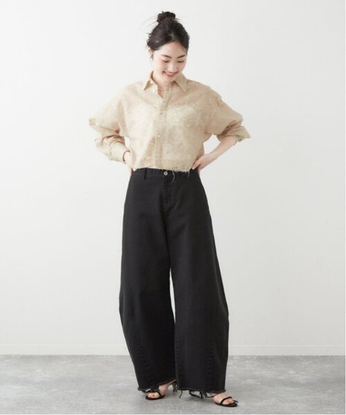 plage（プラージュ）の「《WEB限定追加》balloon tapeared パンツ