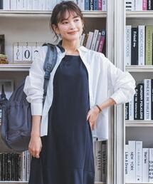 ITS'DEMO | 【羽織にも／寒暖差対策／手洗い可】抜け襟シャツ(シャツ/ブラウス)