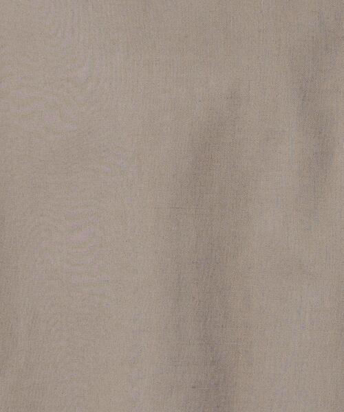 ITS'DEMO（イッツデモ）の「【羽織にも／寒暖差対策／手洗い可】抜け襟シャツ（シャツ/ブラウス・レディース・ライトグレー/ネイビー/オフホワイト/オリーブ・00）」の15枚目の写真