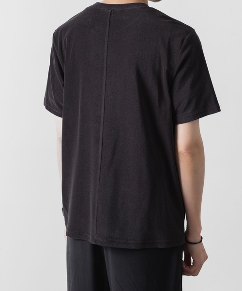 ATTACHMENT(アタッチメント)の「CO/PE ハイゲージパイル スリムフィットS/S TEE / CO/PE HIGH GAUGE PILE SLIM FIT S/S TEE(Tシャツ/カットソー・メンズ・ブラック/ブラウン系/ライトベージュ・1/2/3)」の8枚目の写真