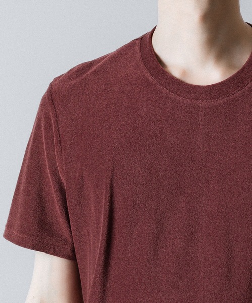 ATTACHMENT(アタッチメント)の「CO/PE ハイゲージパイル スリムフィットS/S TEE / CO/PE HIGH GAUGE PILE SLIM FIT S/S TEE(Tシャツ/カットソー・メンズ・ブラック/ブラウン系/ライトベージュ・1/2/3)」の16枚目の写真
