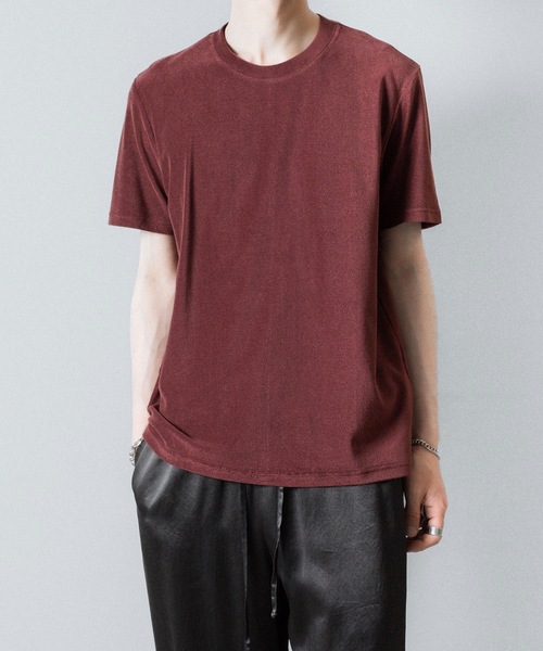 ATTACHMENT(アタッチメント)の「CO/PE ハイゲージパイル スリムフィットS/S TEE / CO/PE HIGH GAUGE PILE SLIM FIT S/S TEE(Tシャツ/カットソー・メンズ・ブラック/ブラウン系/ライトベージュ・1/2/3)」の15枚目の写真