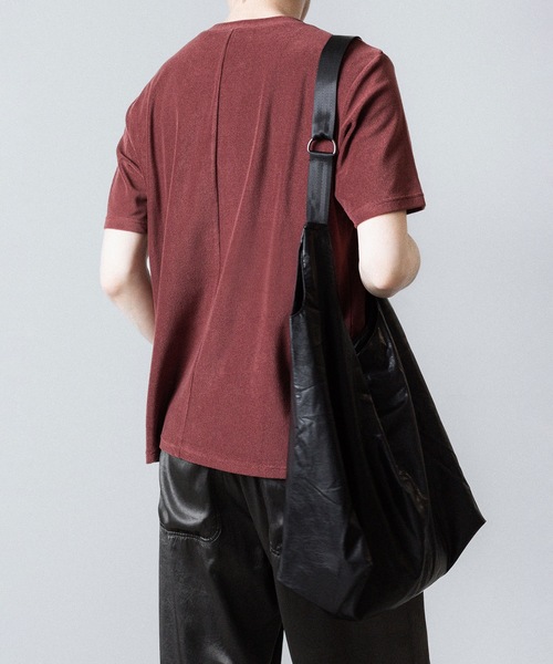 ATTACHMENT(アタッチメント)の「CO/PE ハイゲージパイル スリムフィットS/S TEE / CO/PE HIGH GAUGE PILE SLIM FIT S/S TEE(Tシャツ/カットソー・メンズ・ブラック/ブラウン系/ライトベージュ・1/2/3)」の19枚目の写真