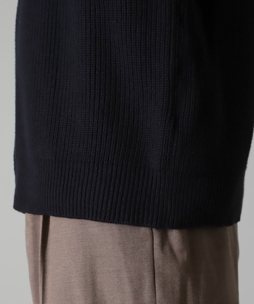 NANO universe（ナノユニバース）の「コットンアクリルドライバーズベスト（ベスト・メンズ・ブラック/チャコール・M/L/XL）」の21枚目の写真