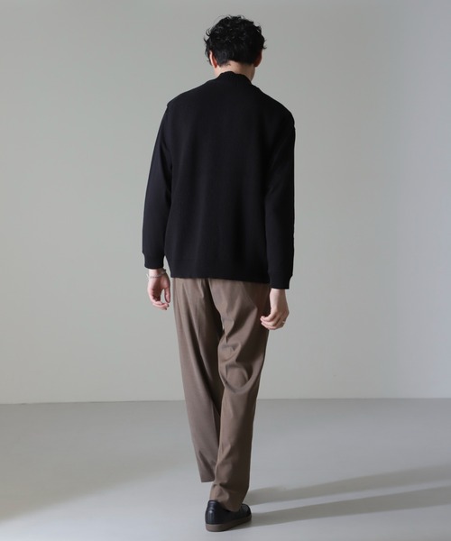 NANO universe（ナノユニバース）の「コットンアクリルドライバーズベスト（ベスト・メンズ・ブラック/チャコール・M/L/XL）」の6枚目の写真