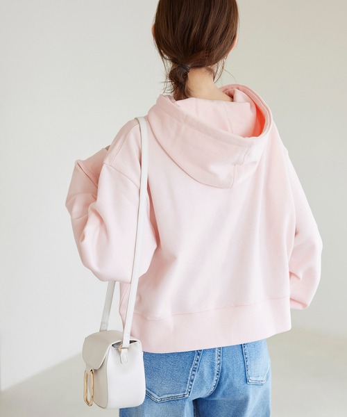 Patou オーガニックコットン パトゥ ジップアップ フーディー