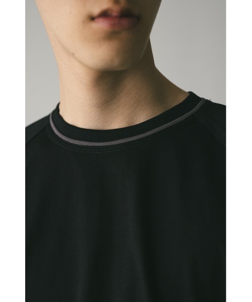 STYLEMIXER(スタイルミキサー)の「カラースキームロンT(Tシャツ/カットソー・メンズ・ブラック/ライトベージュ・MEDIUM/LARGE)」の7枚目の写真