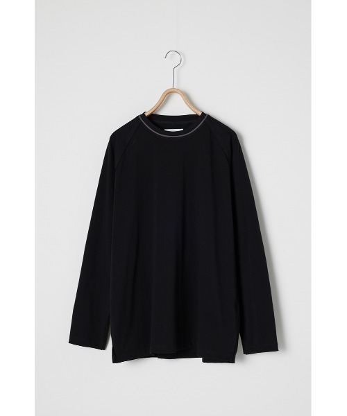 STYLEMIXER(スタイルミキサー)の「カラースキームロンT(Tシャツ/カットソー・メンズ・ブラック/ライトベージュ・MEDIUM/LARGE)」の10枚目の写真