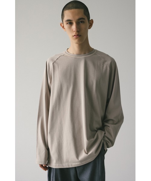 STYLEMIXER(スタイルミキサー)の「カラースキームロンT(Tシャツ/カットソー・メンズ・ブラック/ライトベージュ・MEDIUM/LARGE)」の14枚目の写真