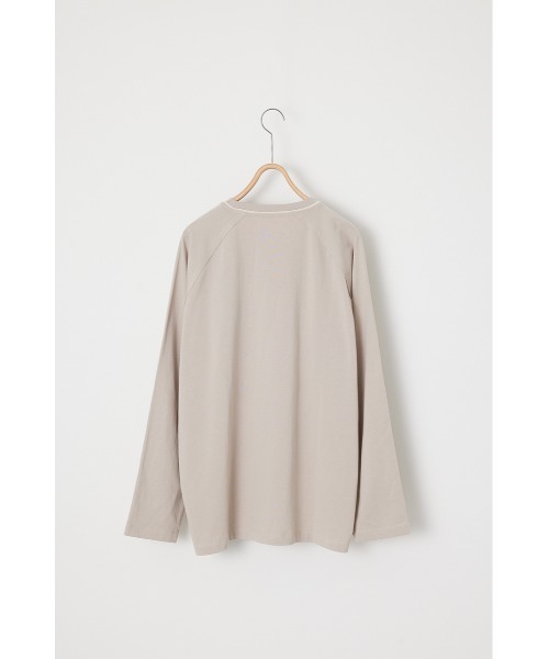 STYLEMIXER(スタイルミキサー)の「カラースキームロンT(Tシャツ/カットソー・メンズ・ブラック/ライトベージュ・MEDIUM/LARGE)」の20枚目の写真