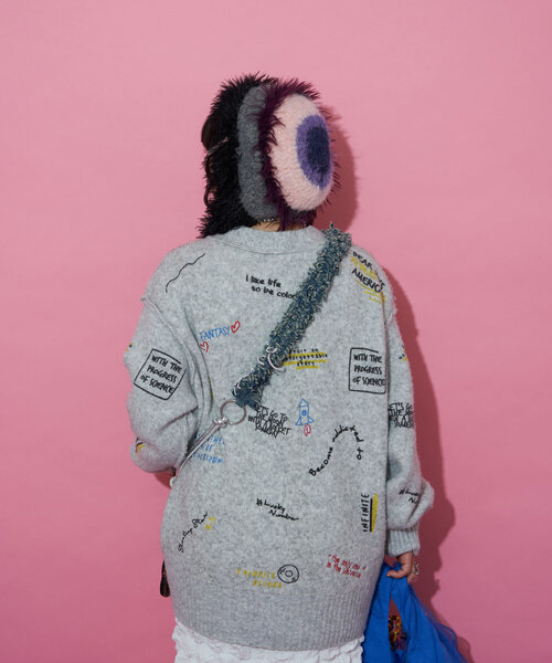 CIAOPANIC（チャオパニック）の「【＠yuna_maruu企画】【Me＋Me/ミープラスミー】ひも付きファー帽子（キャップ・レディース・ブラック/ブラウン/グレー・ONE SIZE）」の11枚目の写真