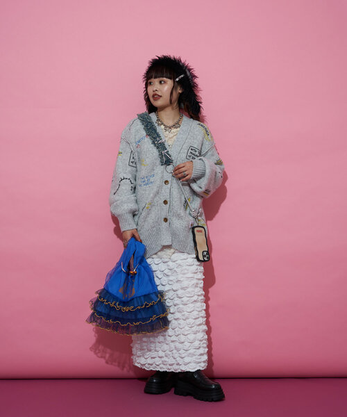 CIAOPANIC（チャオパニック）の「【＠yuna_maruu企画】【Me＋Me/ミープラスミー】ひも付きファー帽子（キャップ・レディース・ブラック/ブラウン/グレー・ONE SIZE）」の12枚目の写真