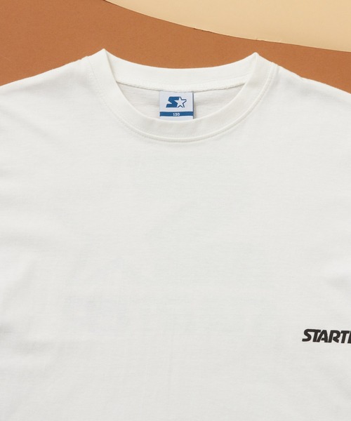 STARTER（スターター）の「STARTER /スターター バックプリント オーバーサイズ ロンT 長袖 キッズ（Tシャツ/カットソー・キッズ・ネイビー/ホワイト系1/ブラック/ダークグリーン/パープル系1/グレー系1/ブラック系1/オフホワイト・160/150/120/110/140/130）」の11枚目の写真