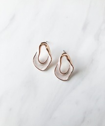 変形ドロップピアス